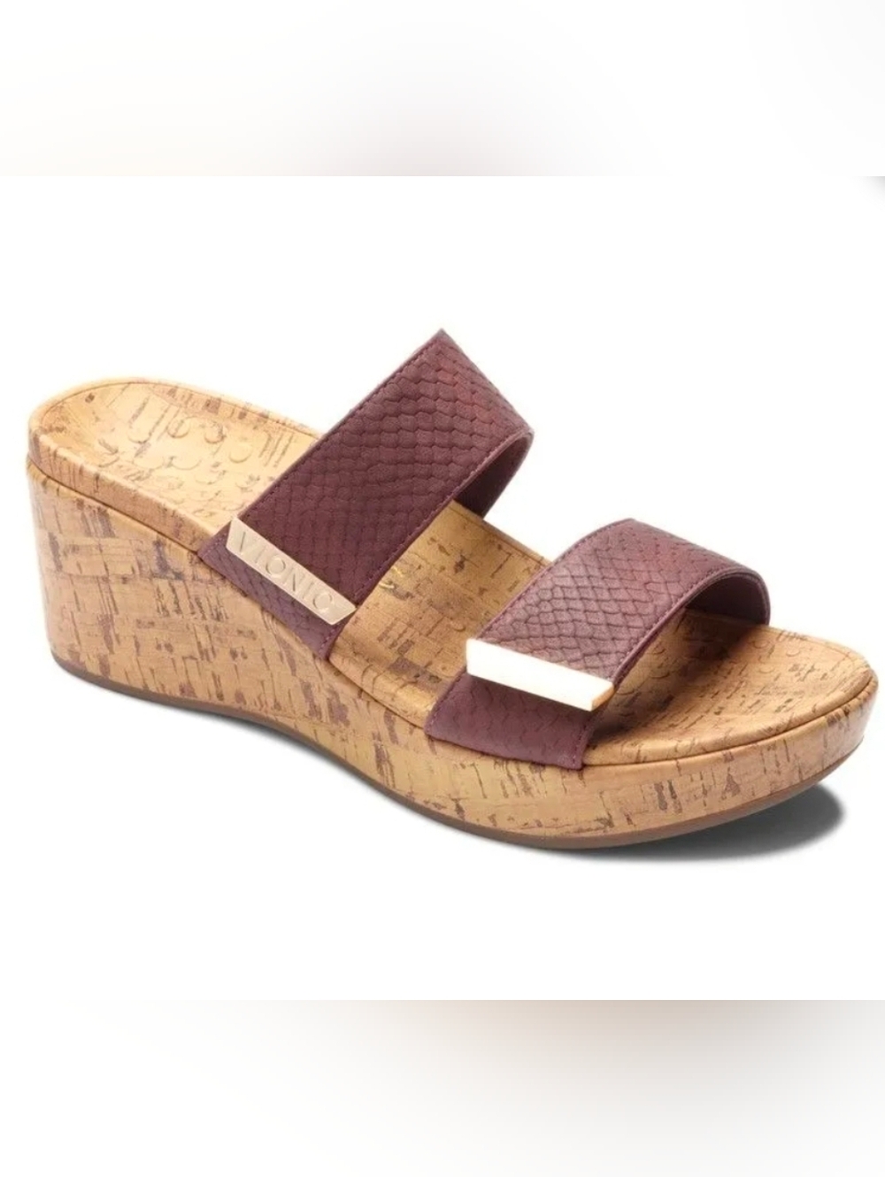 Women's VIONIC Pepper Wedge Sandals Size 5